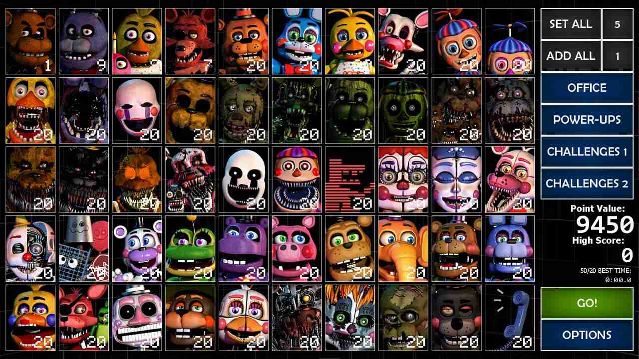 FNAF 7 Walkthrough