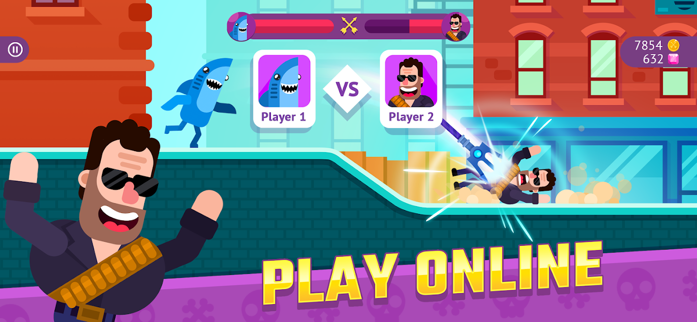 Graphics and Art Style of Bowmasters